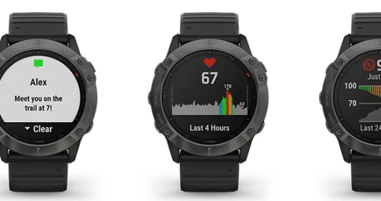 Fenix 6X Pro Solar pomáhá s dobíjením solární vrstva v displeji