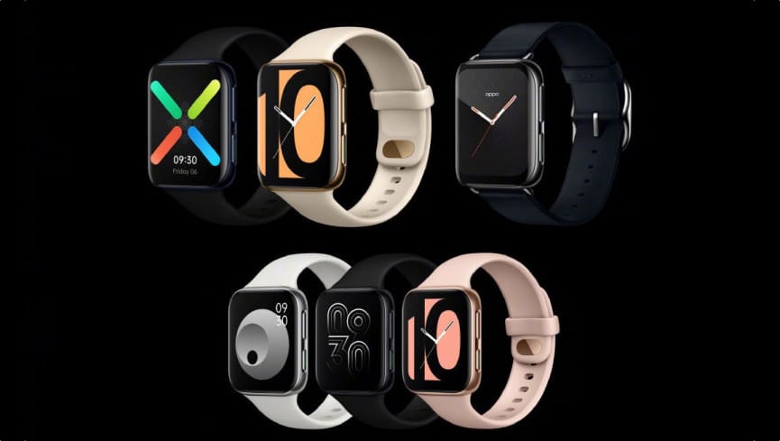 Oppo Watch jsou venku